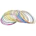 08-JSEA 50pcs Colorful Bracelet Bangles Set Stackable Indian Bangles Women Girls