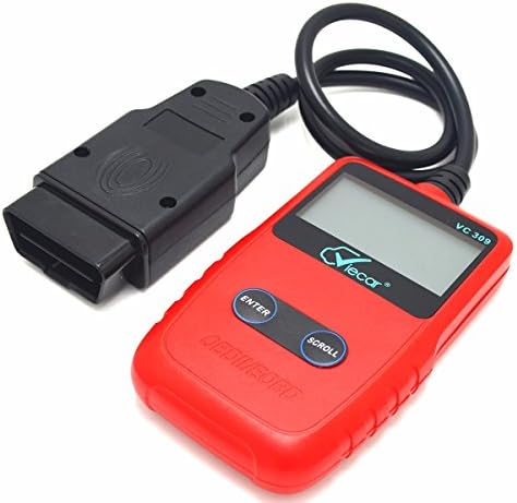 VC309 OBD2 Code Scanner，Diagnostic Scan Tool, Read and Clear Error Codes for 1996 or Newer OBD2 Protocol Vehicle