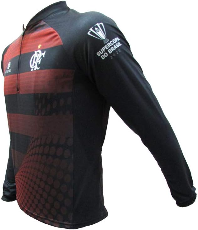 Camisa ciclismo flamengo manga longa Clearance