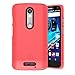 Motorola Droid Turbo 2 Case, Encased (SlimSHIELD Edition) Ultra Slim Cover (Full Coverage) Hybrid Slider Shell (Coral Pink)