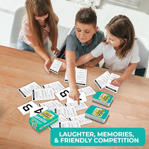 QUOKKA Fun Board Game for 8 10 Year Olds Family Card Game for Kids