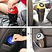 YIOVVOM Car Trash Can Bin with Lid, Mini Garbage Cans for Back seat Leakproof Vehicle Automotive Cup Holder Car trashcan, Small Trash Bin for Automotive Office Home Kitchen (GREY002)