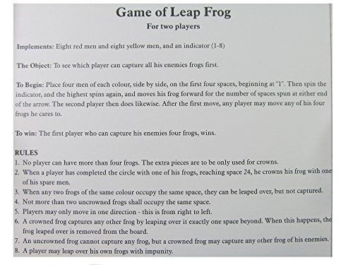 Classic Game of Leap Frog