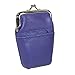 Buxton Women's Leather Framed Cigarette Case Wallet, Purple