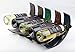 California Modern Kitchens - Arc Design Lacquer Wood Wine Bottle Holder - Balances Wine in the Air (Black)