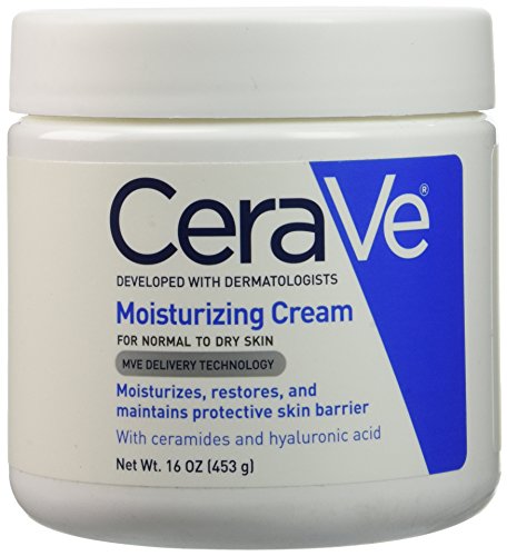 CeraVe Moisturizing Cream, 16 Ounce (2 Pack)