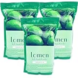 Huini Peel Off Refreshing Oil Control Acne Remove Lemon Elastic Soft Mask Powder 35.2oz*3 for All Oily Skin (1000g*3)