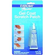 Fibra glass-evercoat Co Gel parche de arañazos, Buff White, 4 oz Kit