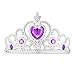 Eccoo House 6PCs Princess Dress Up Accessories Gift Set for Sofia Crown Scepter Necklace Earrings Gloves Ring