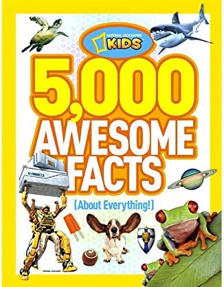 5,000 Awesome Facts - About Everything Gear Apparel Toys, 2017 Christmas Toys