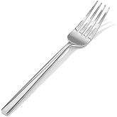 KINGSTONE 4 Piece Dinner Forks Set, Stainless Steel Forks | Forged Stainless Steel, Mirror Finish, Dishwasher Safe, Sturdy &amp; Durable, for Home Kitchen, Weddings, Parties &amp; Restaurants
