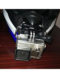Soporte de barbilla de casco integral para todas las cámaras de acción GOPRO Hero y SJCAM