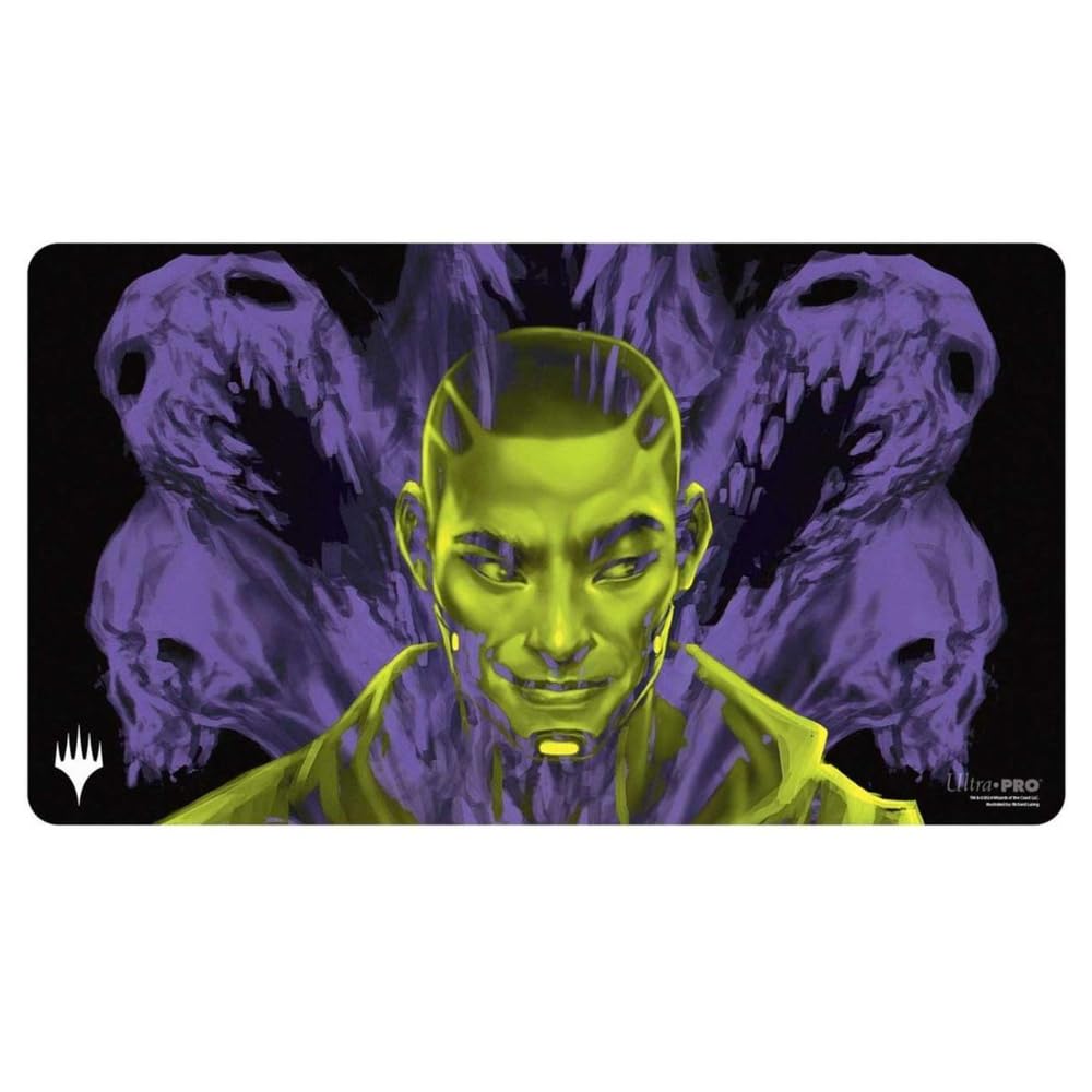Ultra PRO - MTG Duskmourn Playmat Commander Ft. Kaito, Bane of Nightmares for Magic: The Gathering, Use as Mousepad, Desk Mat, Protects MTG Cards During Gameplay — image 1