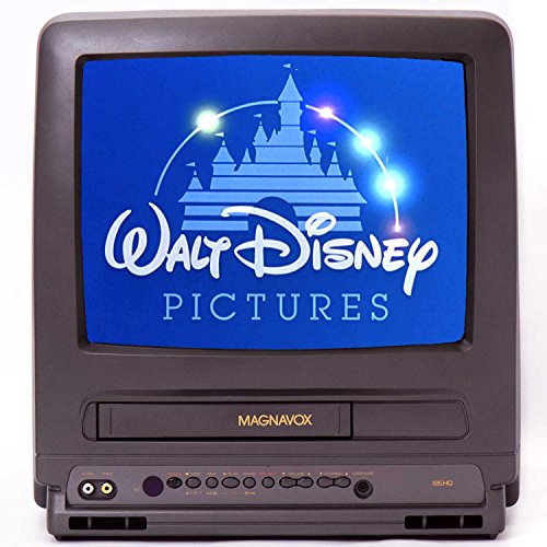 Magnavox-13-Color-TVVCR-Combo-Black-12-Disney-VHS-Movies