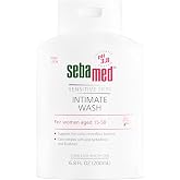 SEBAMED Feminine Intimate Wash pH 3.8 Balance With Aloe Vera Mild Organic Based Daily Cleansing Wash Feminine Hygiene 6.8 Fluid Ounces (200 mL)