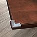 Five Color Options - Baby Proofing Child and Baby Table Guard, Brown Wood Colored Childproofing Cushion Safety Table Bumpers, Extra Long, Over 16 Feet of Edge & 8 Corners Provide Over 19 Feet of Coverage, 20% Extra Thickness, 3M Tape included