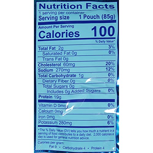 Sweet Sue Premium Chicken Breast, 3 oz ReadytoEat Pouch (Pack of 18