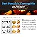 Powerful 10 PCS Pumpkin Carving Tools Kit Knife Set for Kids Professional DIY Halloween Jack-o-Lantern Pumpkins Candles Decorations-Most Useful Carving Essentials