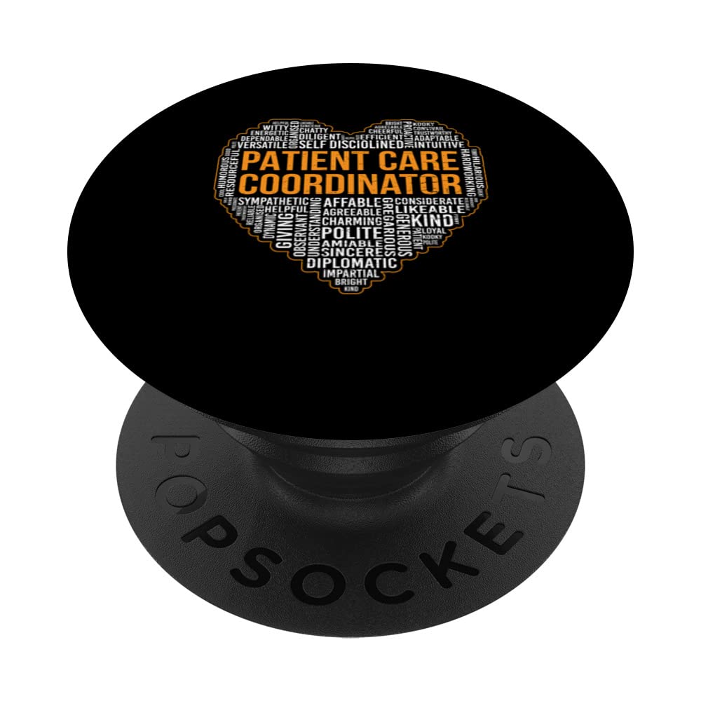 Patient Care Coordinator - Certified Assistant Nursing PCA PopSockets Swappable PopGrip