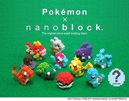 Pokemon Nanoblock Mini Pokemon Series Secret Nbmpm 01 1 Pack Amazon Co Uk Toys Games