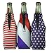 Liberal Tears 335 mL Bottle Cooler Beer Coolie - Set of Three - Stars, Stripes, Red White and Blue (1)