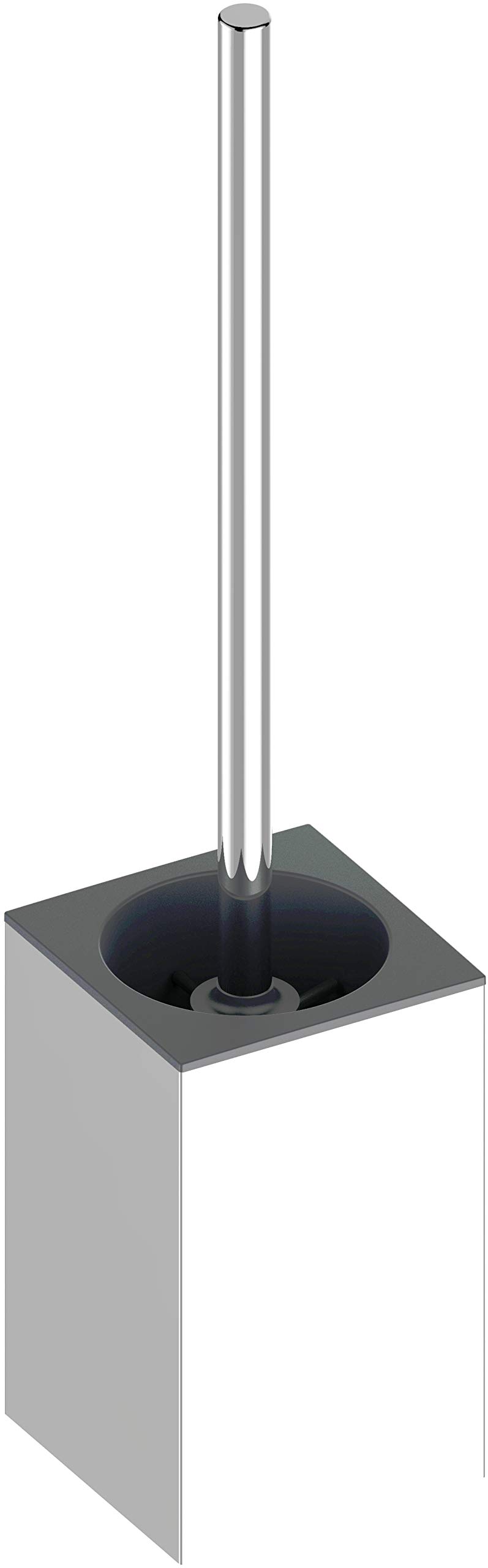 KEUCO Edition 90 Toilet Brush Set High-Gloss Chrome-Plated Metal Toilet Brush with Holder Wall Mounted