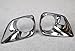 Astra Depot Chrome Front + Rear Fog light lamp Cover Trim For Toyota RAV4 2013 2014 2015
