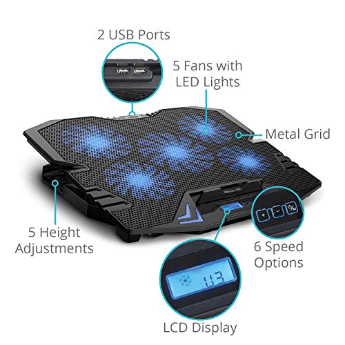 1 Laptop+Cooling+2500RPM+Adjustable+Display