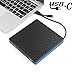 External DVD Drive,ACEPC Optical Drive with USB 3.0 & USB C for Desktop PC Laptop Superdrive External CD DVD+/- RW Burner Writer Optical Drive Support WIN98/XP/ WIN7/ WIN8/,WIN10/ XP/Vista/Mac 10 OS
