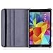 MoKo Samsung Galaxy Tab 4 8.0 Case - 360 Degree Rotating Cover Case for Samsung Galaxy Tab 4 8.0 Inch Tablet, BLACK (With Smart Cover Auto Wake / Sleep. WILL NOT Fit Samsung Galaxy Tab 3 8.0)