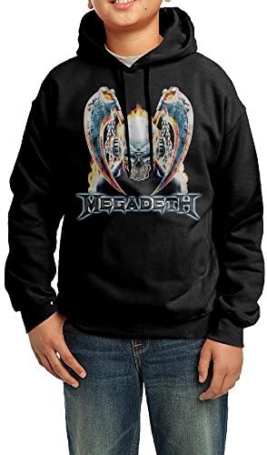 Megadeth United Abomin Ations Boys&amp;Girls Hooded Sweatshirt
