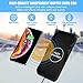 Wireless Charging Pad for Car 15W 10W 7.5W Qi Fast Wireless Car Charger Pad Car Phone Holder Wireless Charger Mount for iPhone 14 13 12 Pro Max 11 8 Plus X XR Xs Samsung S21 S20 S10 S9 Note 9 LG