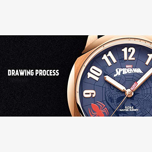 Reloj para Hombre Impermeable Spiderman Marvel Pop Color Reloj Casual Damas Niños Niños Y Niñas Los Mejores Regalos… - Imagen 7