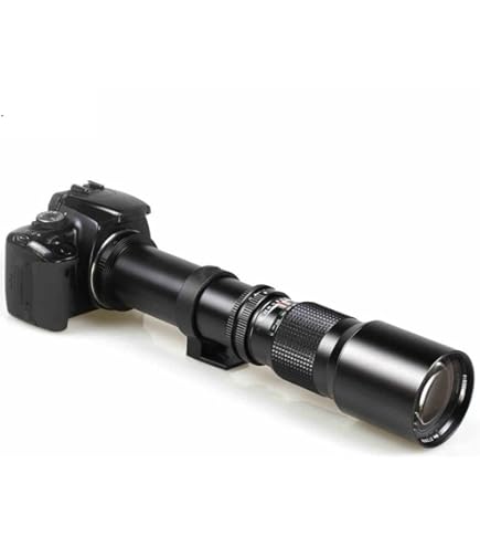 Amazon.com : Opteka 420-800mm f/8.3 HD Telephoto Zoom Lens for