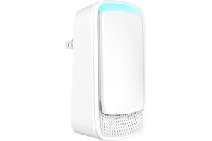 KLVEU Plug In Air Ionizers（1Pack）, Air Purifiers for Home Plug In Quiet Operation Air Ionizers for Home, Bedroom, Office, Bathroom,Living Room