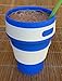 Avaleisure COLLAPSIBLE CUP, a Reusable, 12 oz., BPA-Free Silicone Travel Mug with Leak-Proof Lid for Hot and Iced Coffee To Go, Tea, Water. Ideal for Camping, Hiking, Outdoors, Commuters