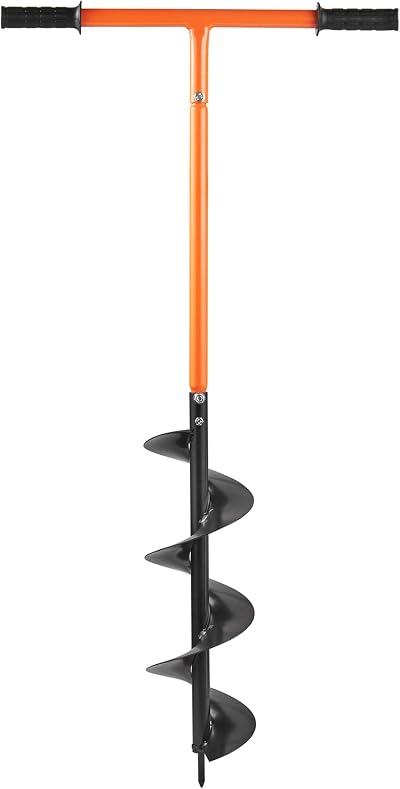 VonHaus Fence Post Auger 1050mm x 150mm Manual Digger Garden Post Hole
