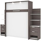 Amazon.com: Bestar 104“ Queen Wall Bed kit - Cielo: Kitchen & Dining