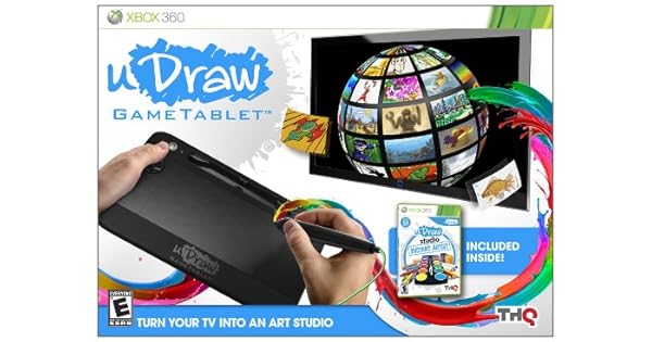 Amazon Com Udraw Game Tablet With Udraw Studio Instant Artist