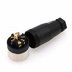 Eonvic M12 8 Pin Female A Code Sensor Aviation Plug