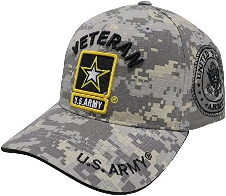 Military Baseball Caps for Veterans, Retired, and Active Duty