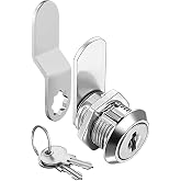 Helonge Truck Tool Lock with Keys, 5/8 inch Toolbox Lock Replacement for Trailer, RV Boxes, Mailboxes