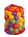 Toydaloo Multi-Colored Crush-proof Plastic Ball-Pit Balls, 100 Count
