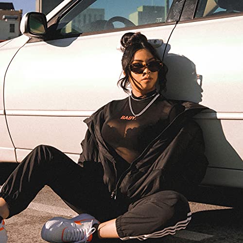 Pinsparkle 8mm Cuban Link Chain For Men Women,Silver Chain For Men Women,Silver Plated 316L Stainless Steel Chain Necklaces