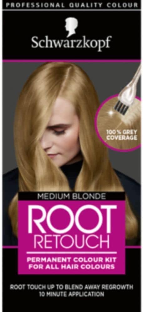 Schwarzkopf Root Retouch Permanent Medium Blonde Hair Dye