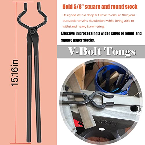 Blacksmith Tongs Knife Making Tongs Set Bladesmith Blacksmith Knife