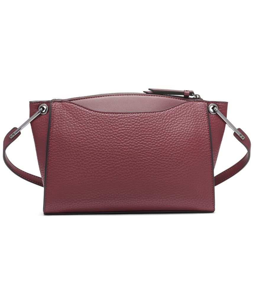 Calvin Klein Womens Garnet Top Zip Crossbody