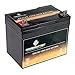 CB CHROMEBATTERY 12V 35AH T3 Maintenance-Free Battery for Alarm Systems, Scooters, Toys, Emergency Lights, and More - Nut and Bolt (T3) Terminal