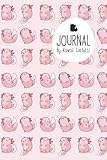 Journal: Cute Pink Axolotl Notebook - Students Kids Teachers - 8.5x11? Large Lined Planner or Diary by