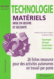 Technologie, matériels